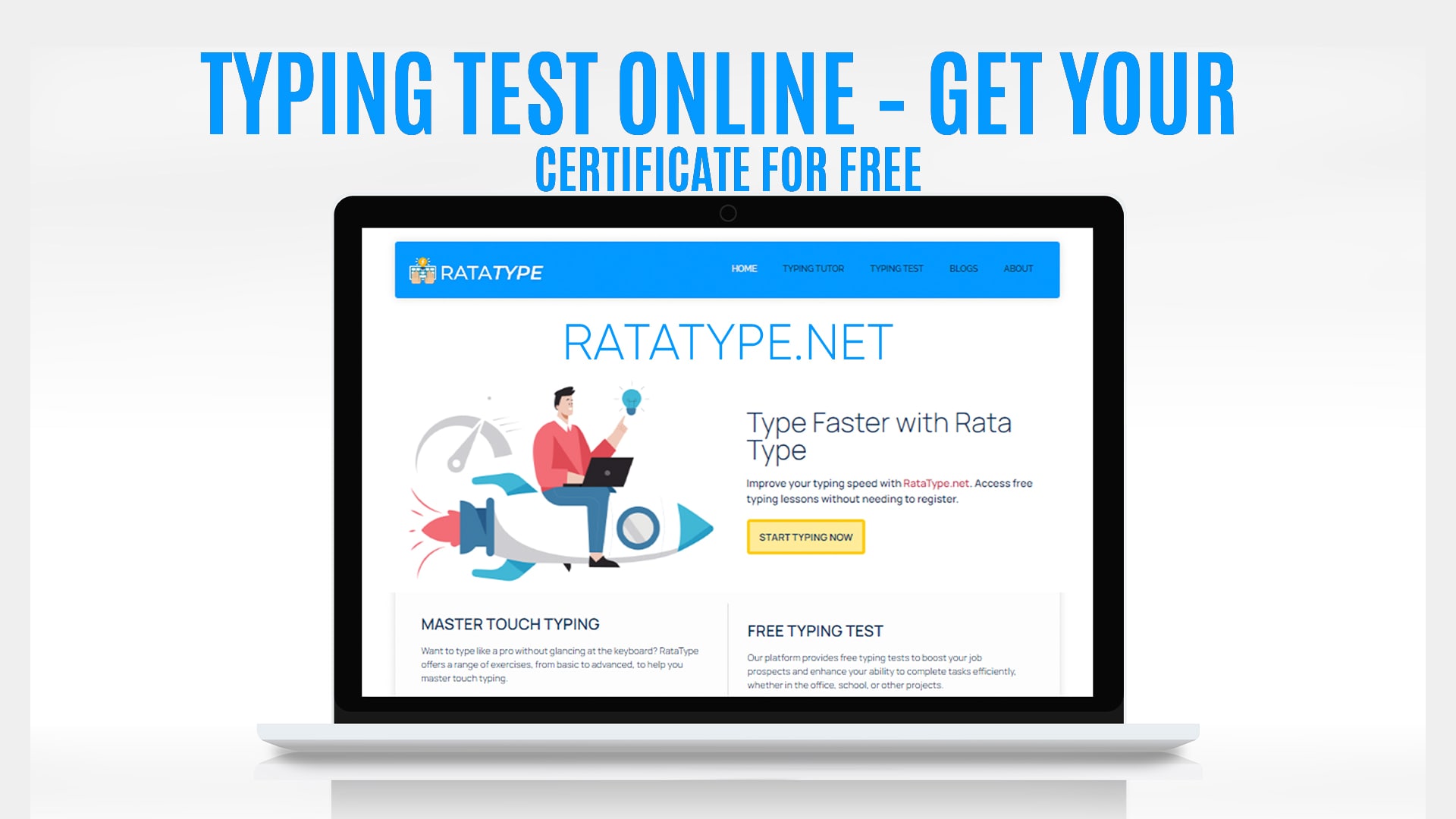 Typing Test Online – Get Your Certificate for Free