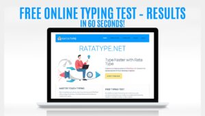 Free Online Typing Test – Results in 60 Seconds!