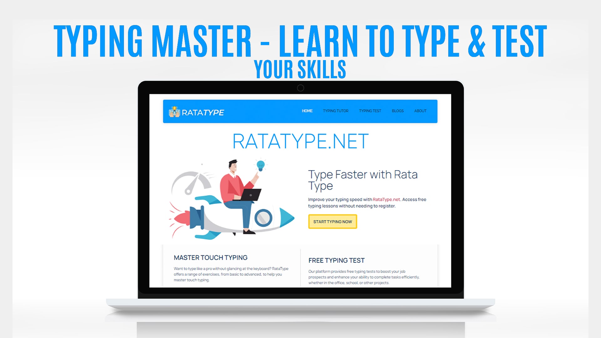 Typing Master - Learn To Type & Test Your Skills