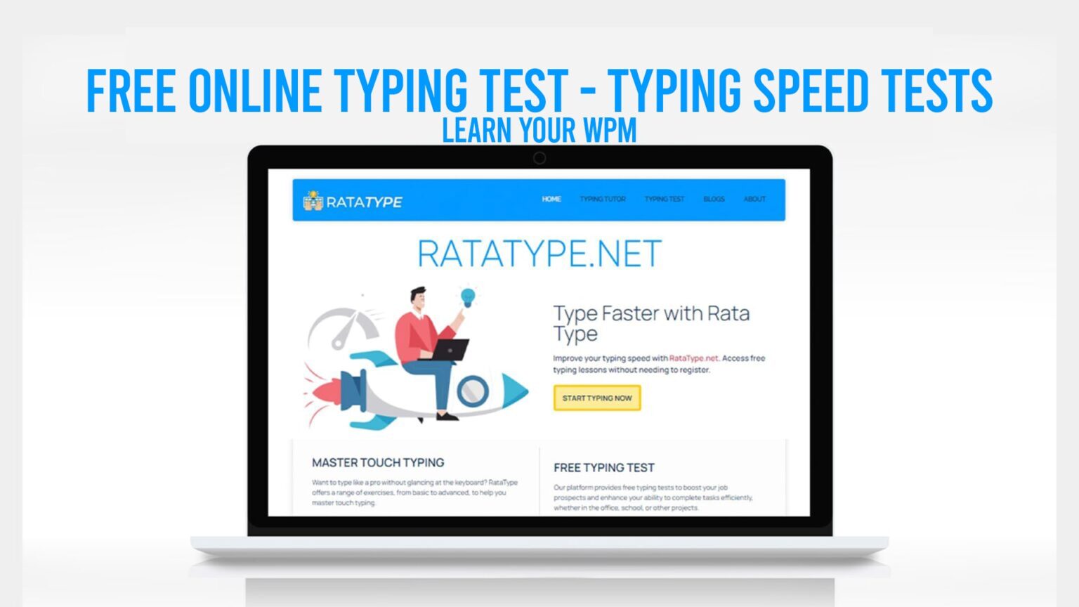 Computer Learning Typing Test Free Typing Test - Typing Speed Tests - Learn Your WPM