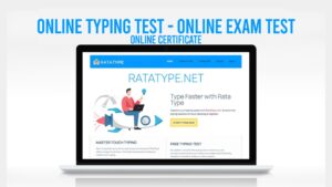 Online Typing Test - Online Exam Test - Online Certificate