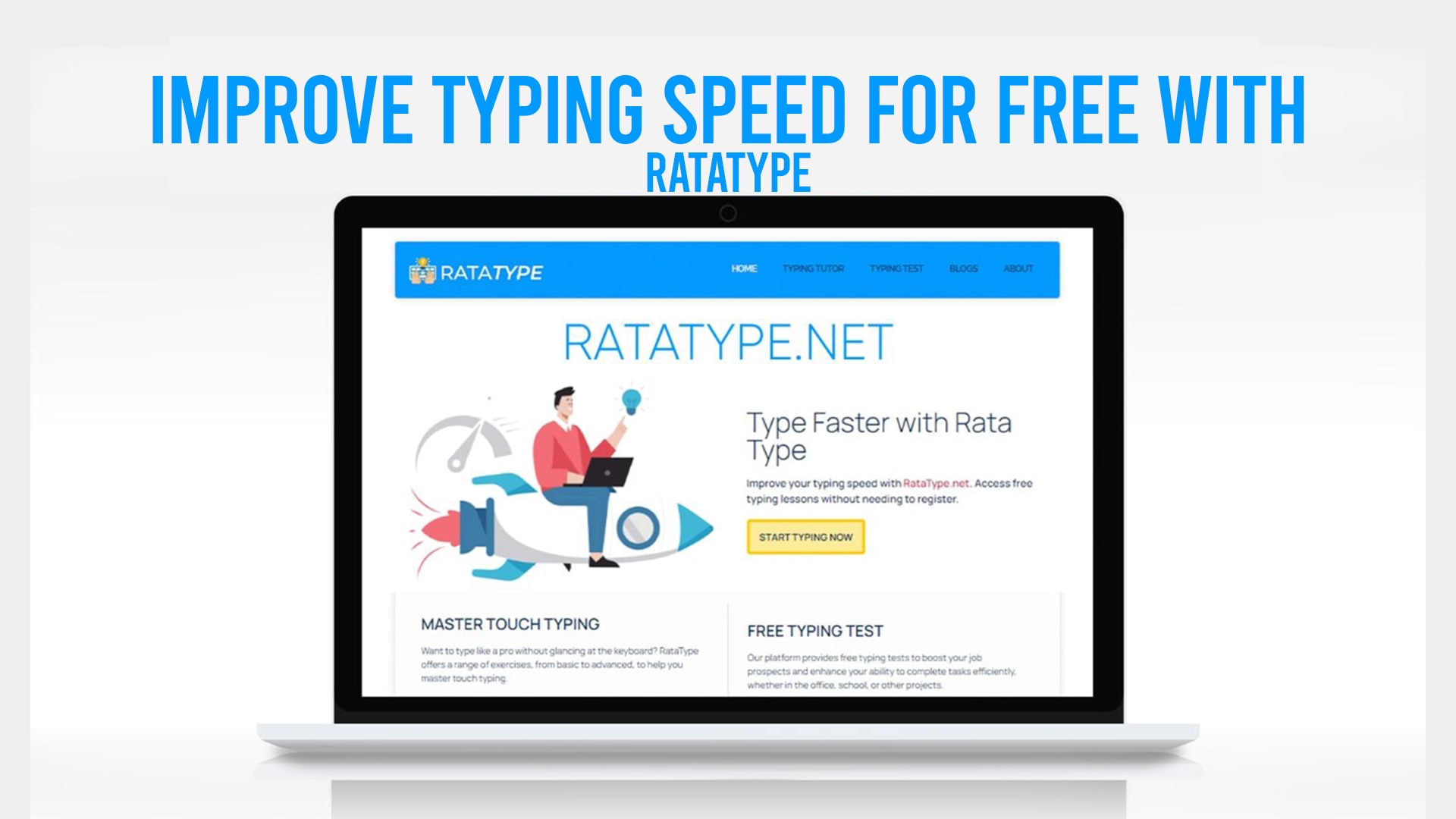 Improve Typing Speed for Free With Ratatype