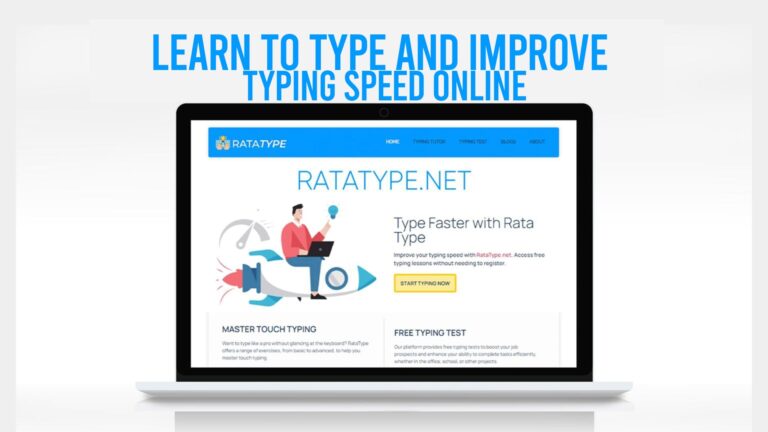 Learn To Type And Improve Typing Speed Online