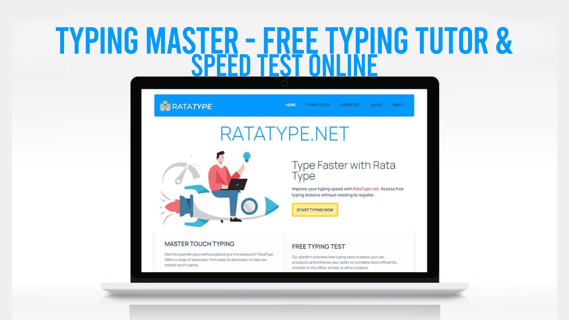Typing Master - Free Typing Tutor & Speed Test Online