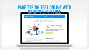 Page Typing Test Online with Ratatype for Free