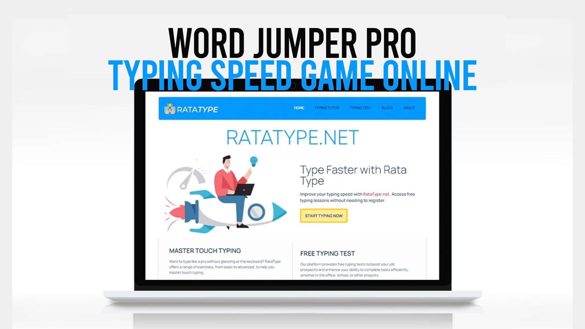 Word Jumper Pro – Typing Speed Game Online