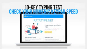 10-Key Typing Test Check Your Numeric Keypad Speed