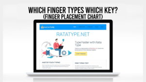 Which Finger Types Which Key? (Finger Placement Chart)