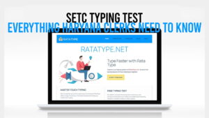 SETC typing test everything Haryana clerks need to know