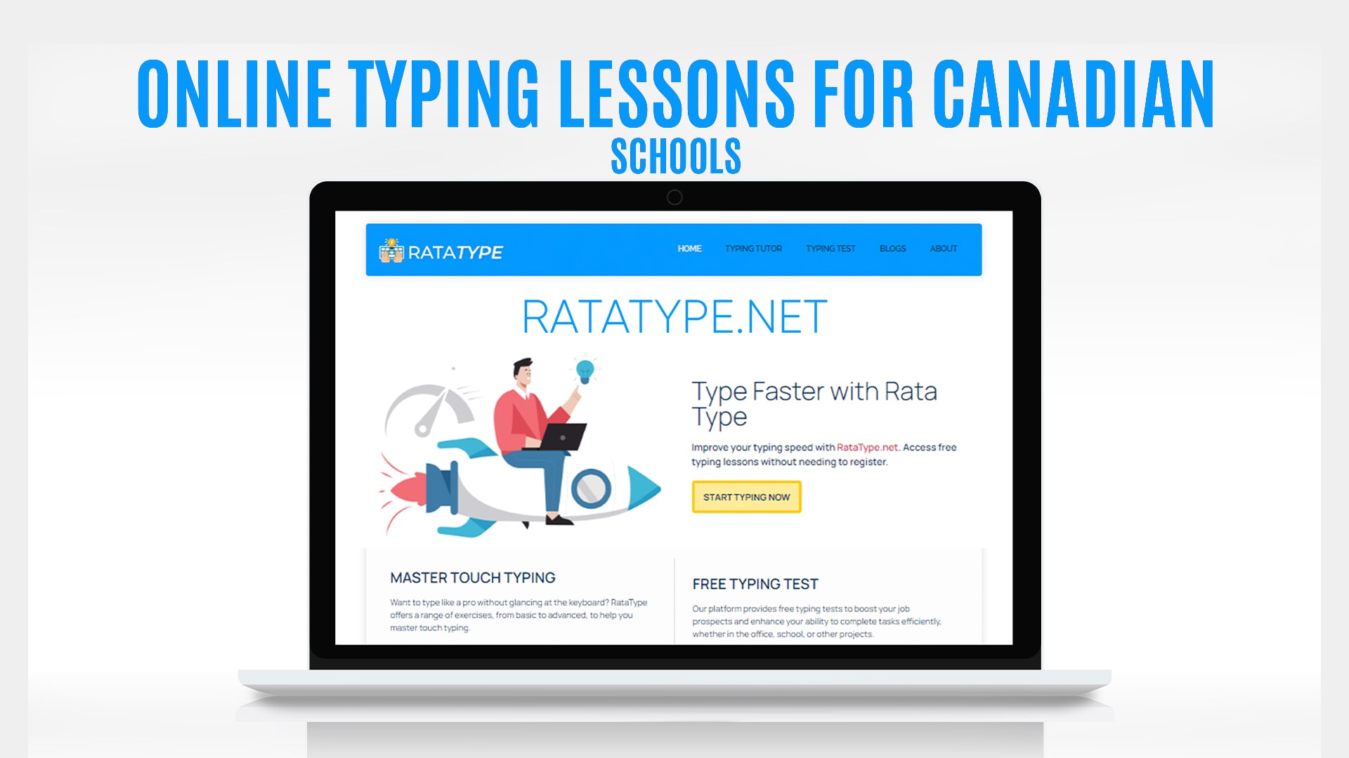 Online Typing Lessons for Canadian Schools