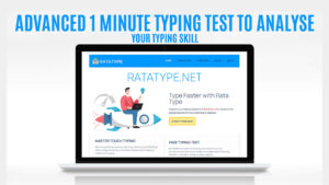 Advanced 1 Minute Typing Test to Analyse Your Typing Skill