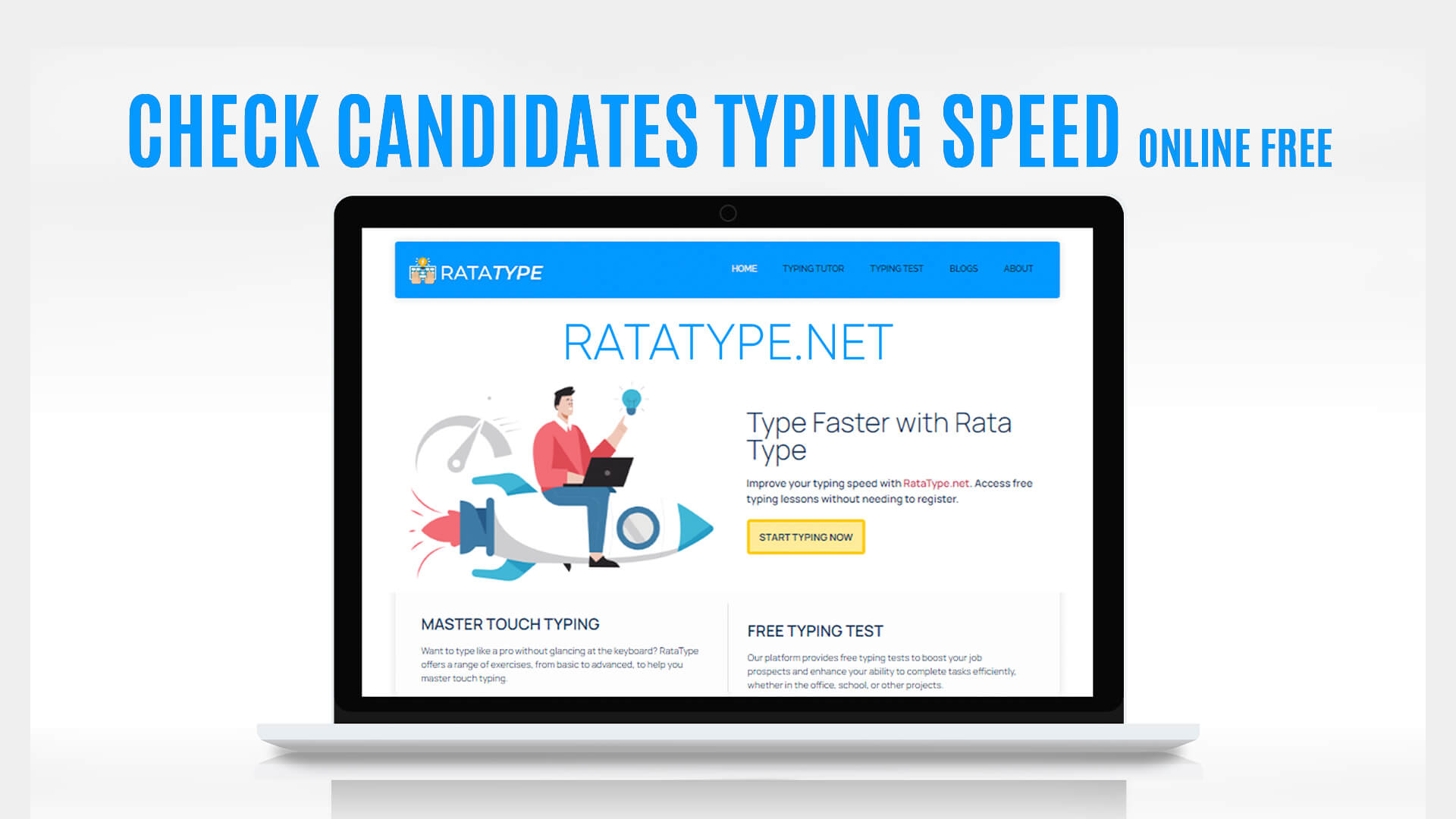 Check Candidates Typing Speed Online Free