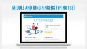 Middle and Ring Fingers Typing Test