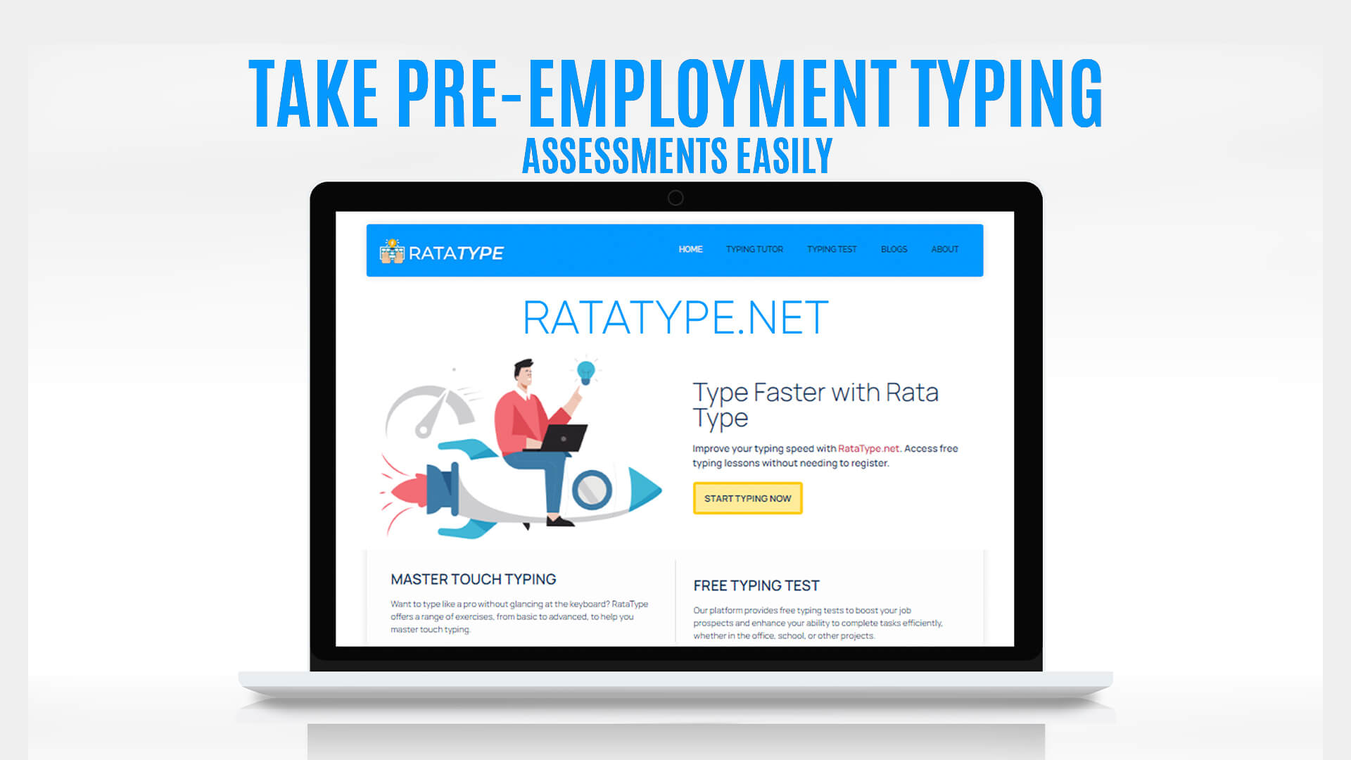 Take Pre-Employment Typing Assessments Easily