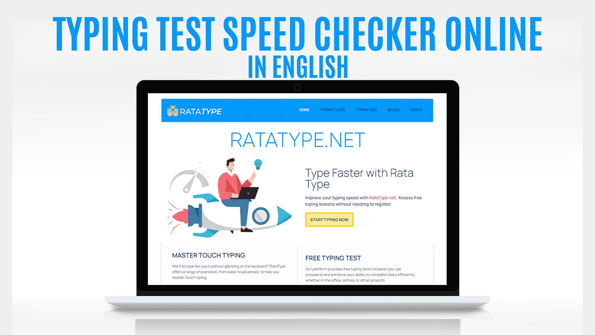 Typing Test Speed Checker Online in English