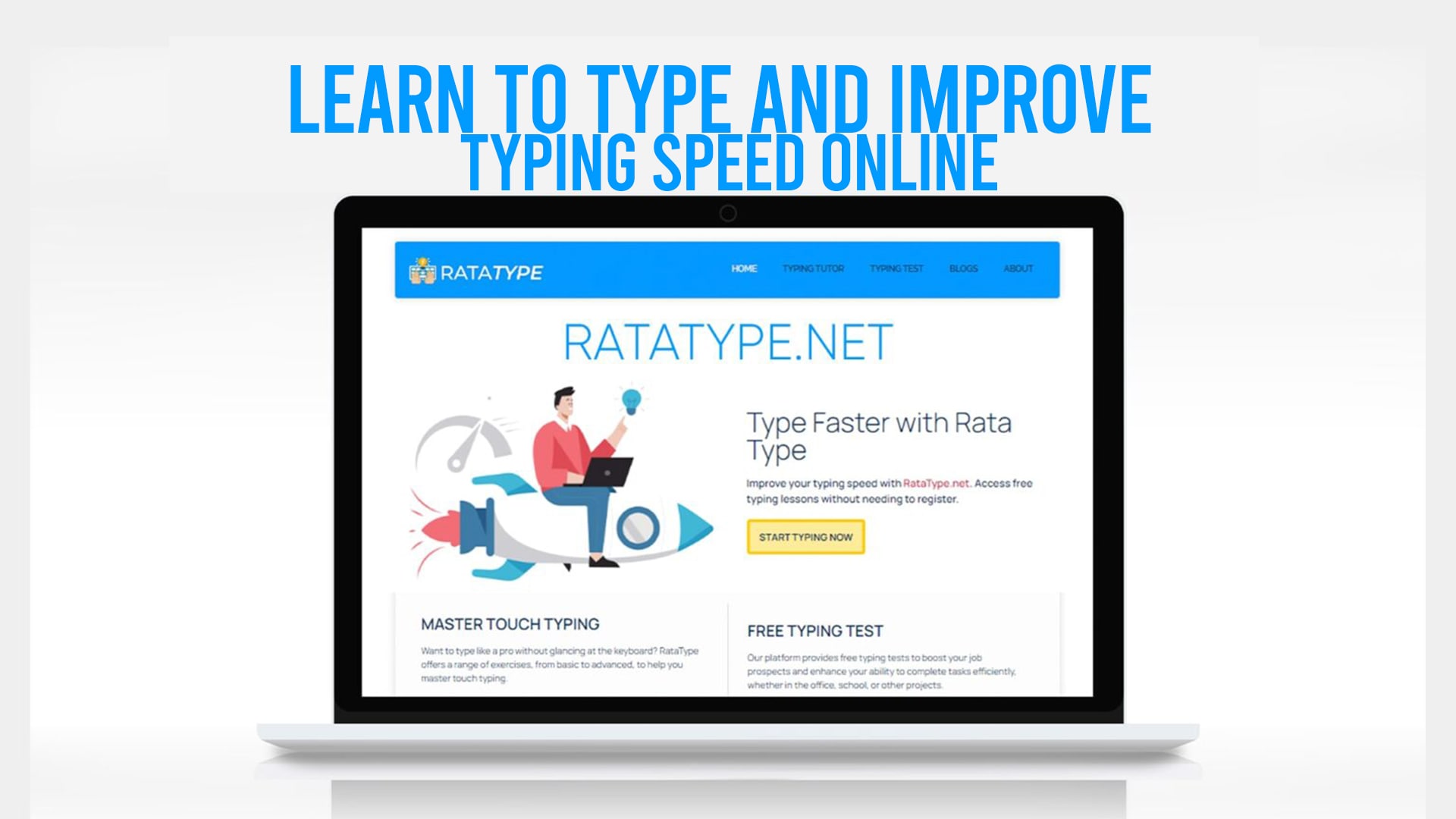 Learn To Type And Improve Typing Speed Online
