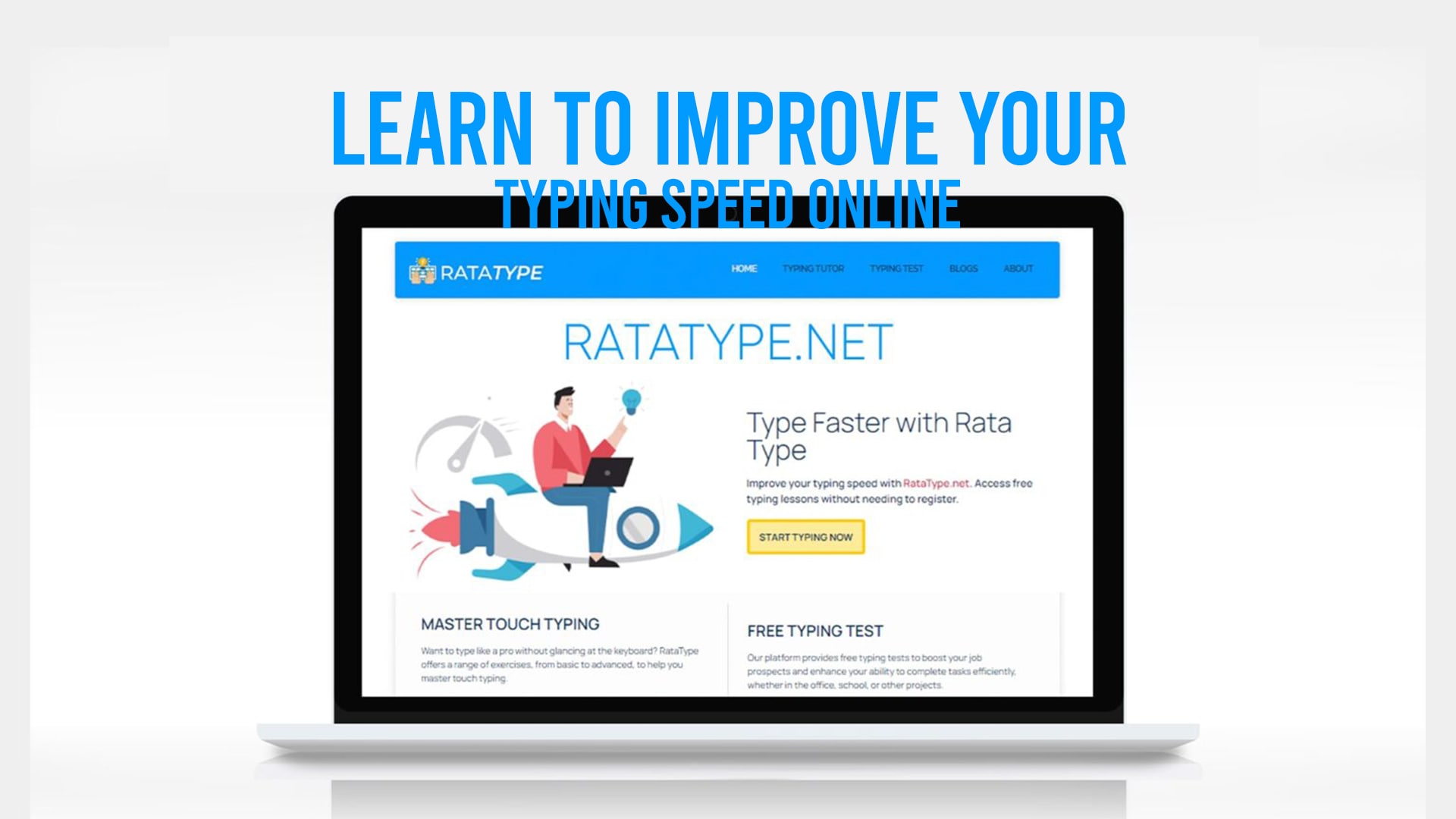Learn To Improve your Typing Speed Online