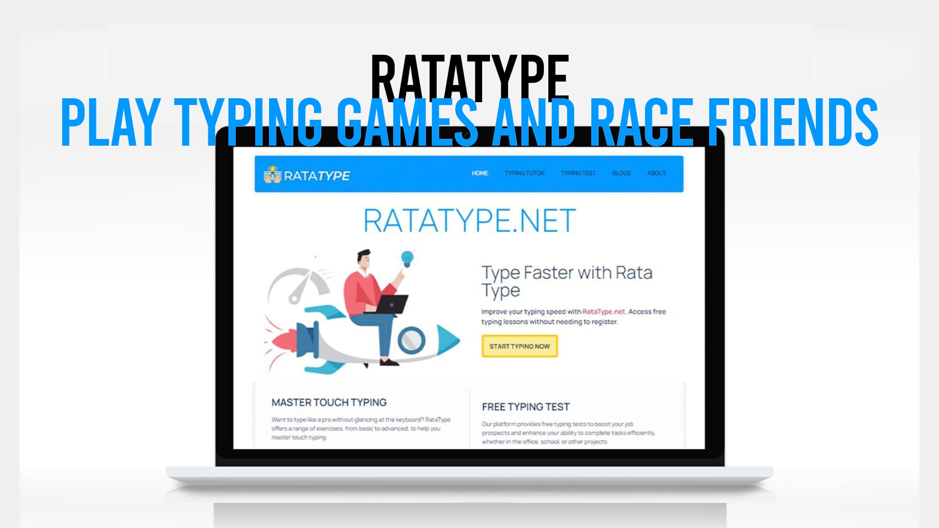 Ratatype - Play Typing Games and Race Friends