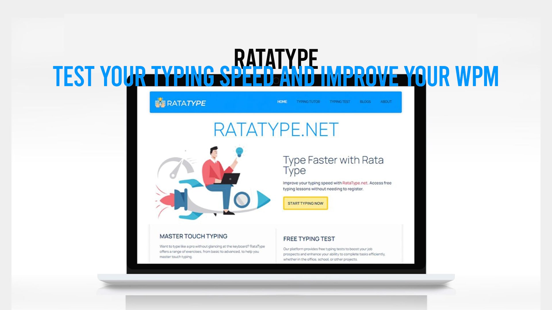 Ratatype - Test Your Typing Speed and Improve Your WPM