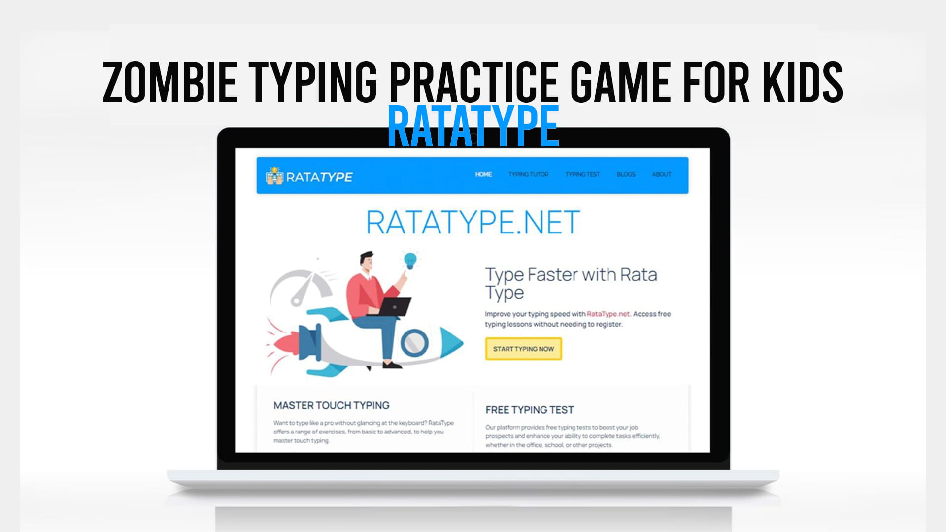 Zombie Typing Practice Game for Kids | Ratatype